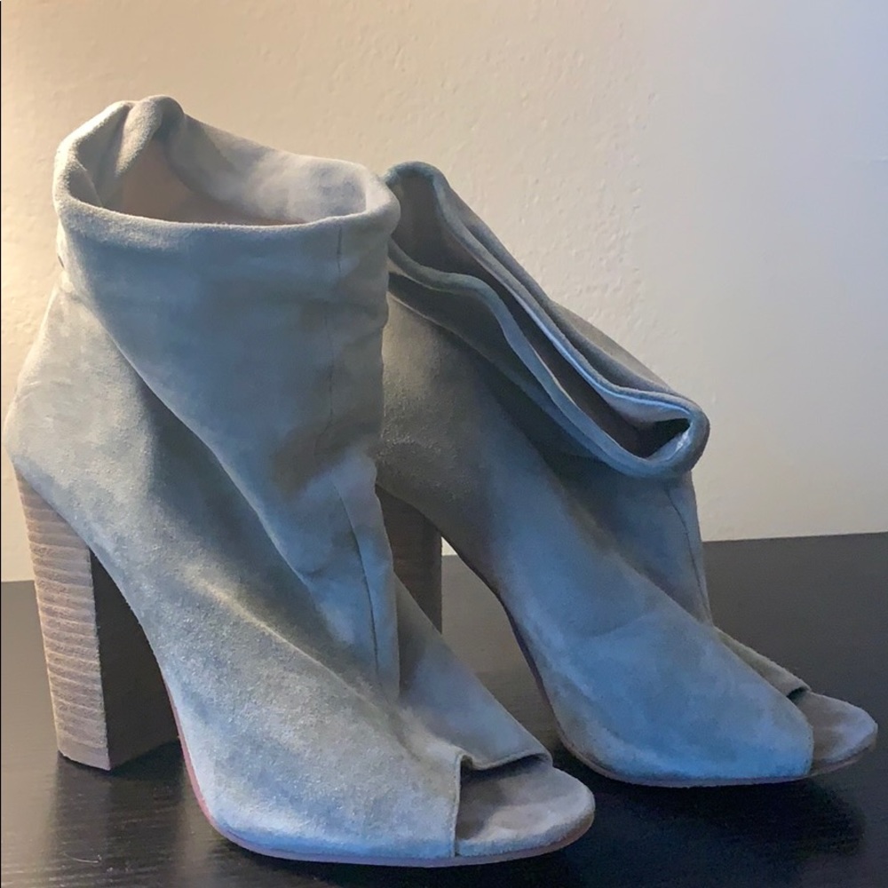 Kristin Cavallari open-toe booties